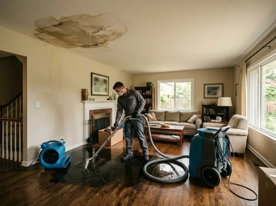 attic-pipe-burst-ceiling-drip-008 — frequently asked questions, Water Damage Restoration & Carpet Care in Hooper, UT